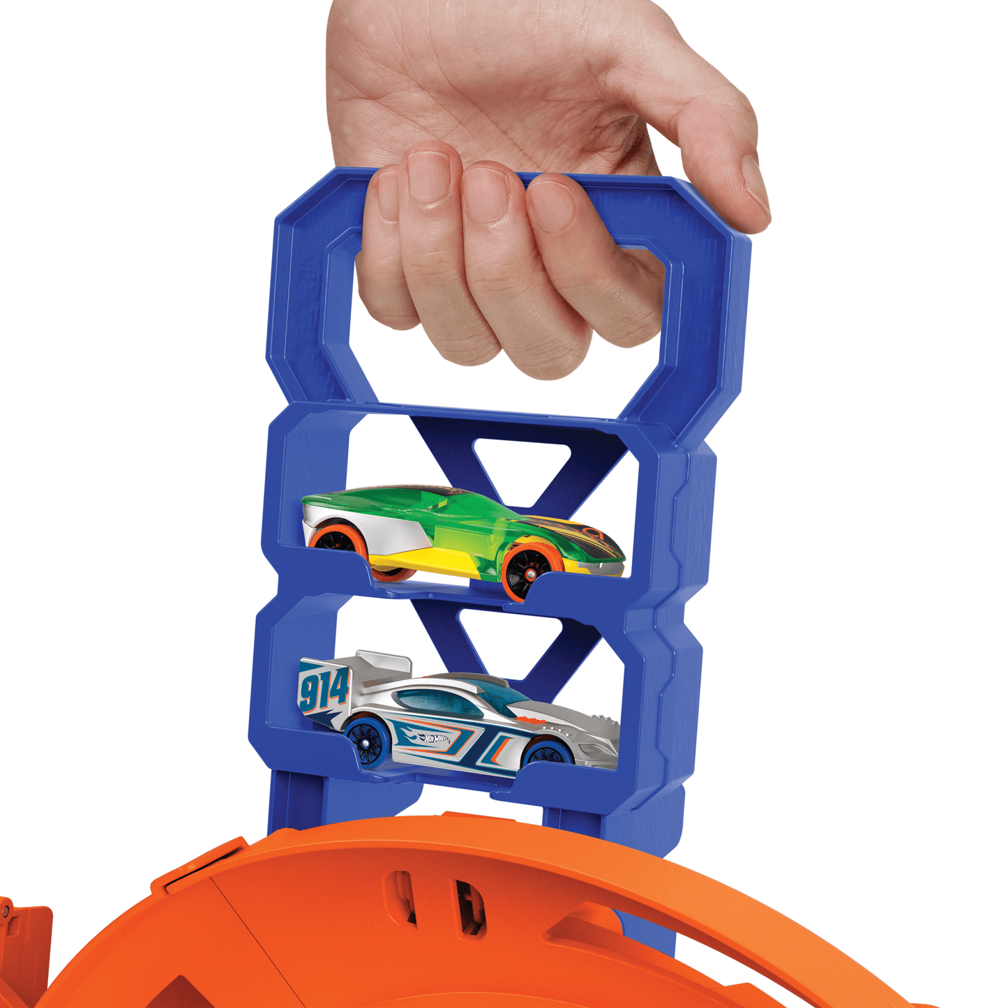 Hot Wheels Action Pista de Juguete Circuito Giro Veloz