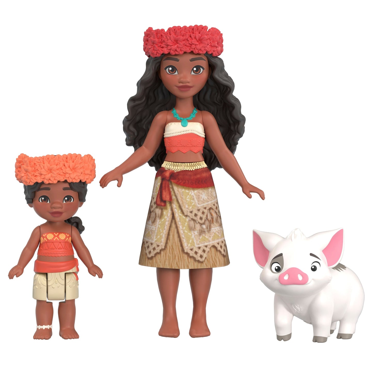 Moana 2 Conjunto de Brinquedo Casa Moana e Simea com Pua e Acessórios