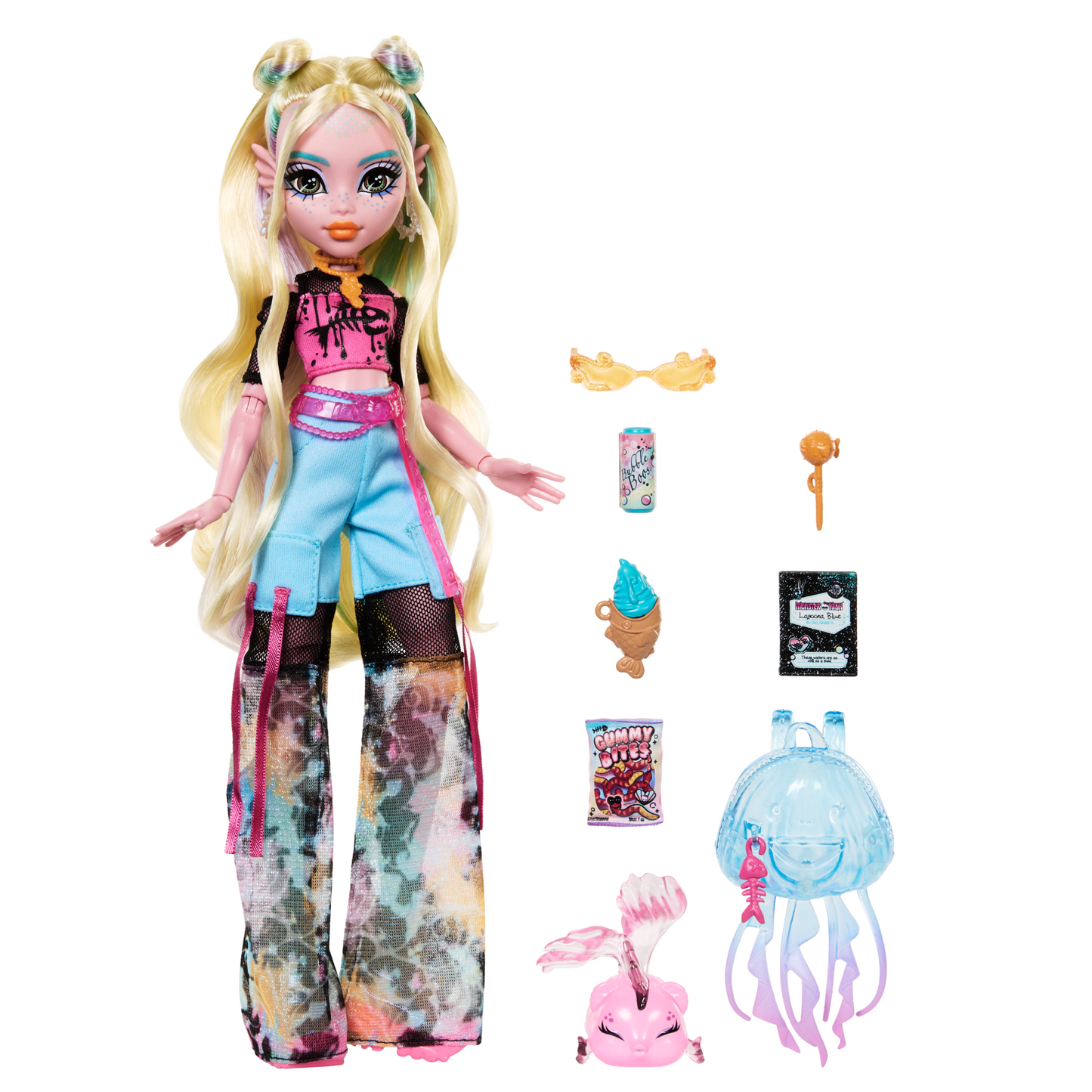 Monster High Muñeca Lagoona Nuevo Look