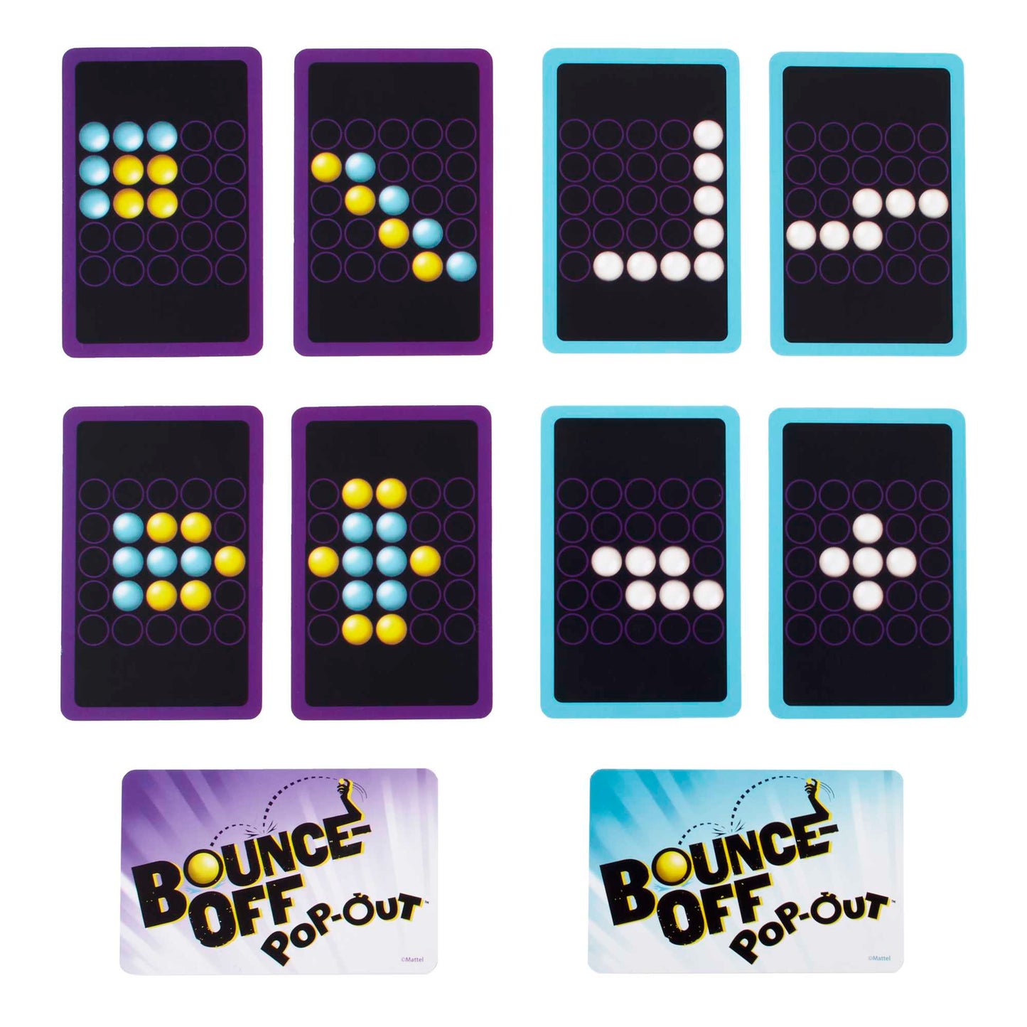 Bounce-Off Chrono Challenge-Jeu D’Ambiance à Partir de 7 Ans