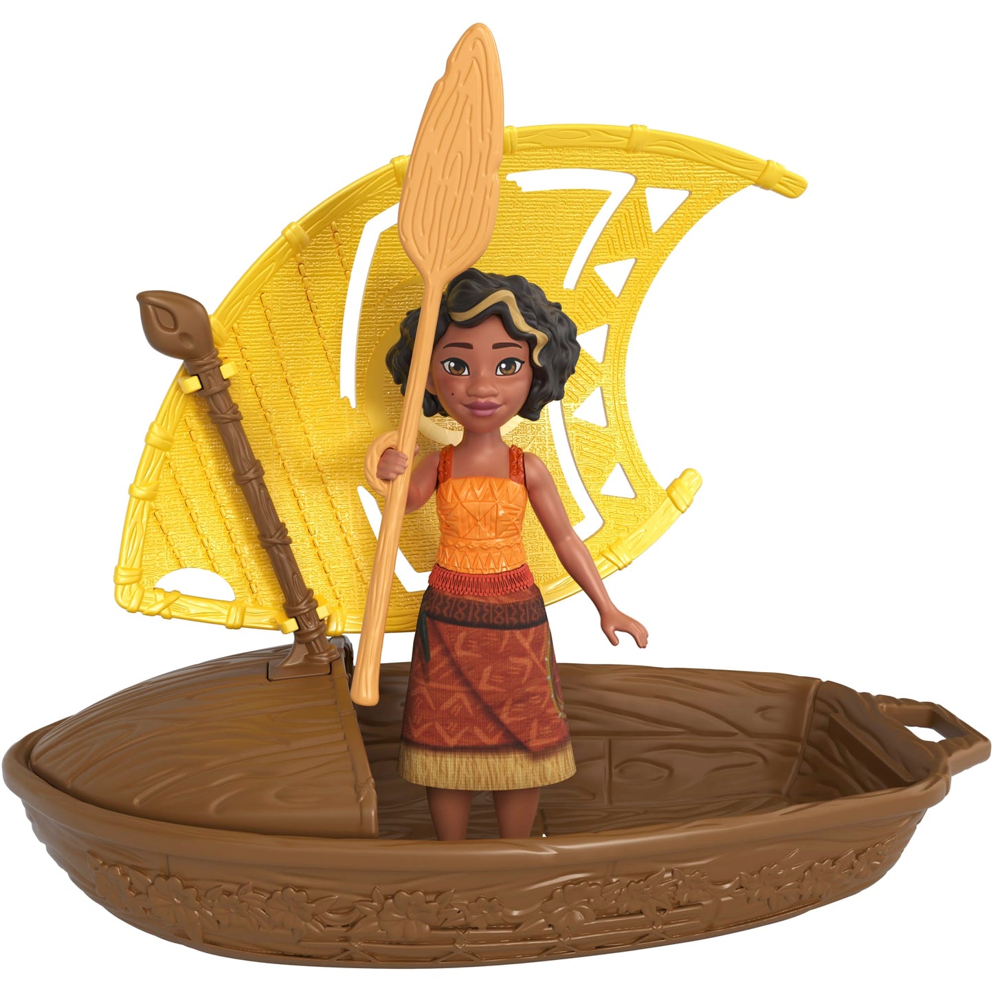 Disney Moana 2 Wayfinder Wonders with Surprise Small Doll, Canoe & Accessory (Styles May Vary)